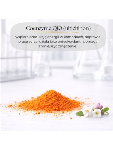 LIPHARMIS Koenzym Q10 (ubichinon) proszek 100g