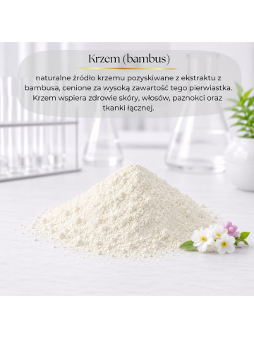 LIPHARMIS Krzem (bambus) 70% krzemionka proszek 100g