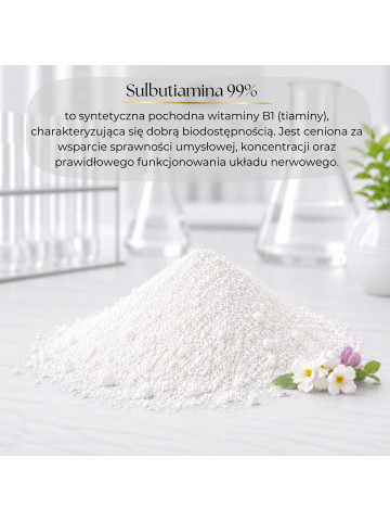 LIPHARMIS Sulbutiamina 99% proszek 100g