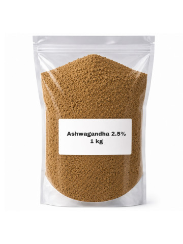 LIPHARMIS Ashwagandha 2.5% proszek 1kg