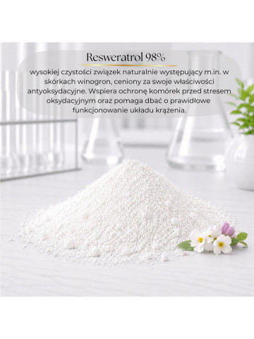 LIPHARMIS Resweratrol 98% proszek 1kg