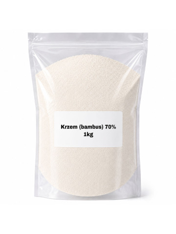 LIPHARMIS Krzem (bambus) 70% krzemionka proszek 1kg