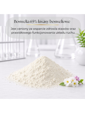 LIPHARMIS Boswelia 65% kwasy bosweliowe proszek 1kg