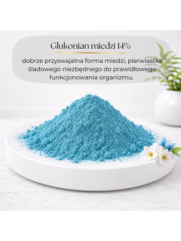 LIPHARMIS Glukonian miedzi 14% proszek 1kg