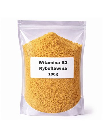 LIPHARMIS Witamina B2 Ryboflawina proszek 100g
