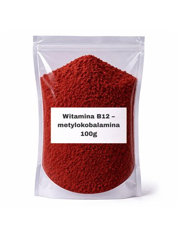 LIPHARMIS Witamina B12 – metylokobalamina proszek 100g