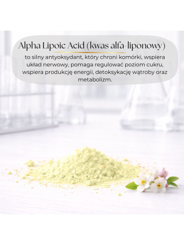 LIPHARMIS Kwas alfa-liponowy (98%) proszek 1kg