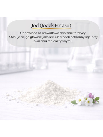 LIPHARMIS Jod (Jodek Potasu) proszek 1kg