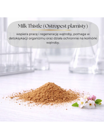 LIPHARMIS Sylimaryna z ostropestu plamistego proszek 1kg