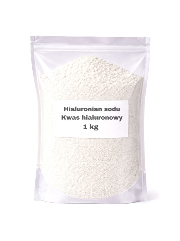LIPHARMIS Hialuronian sodu Kwas hialuronowy proszek 1kg