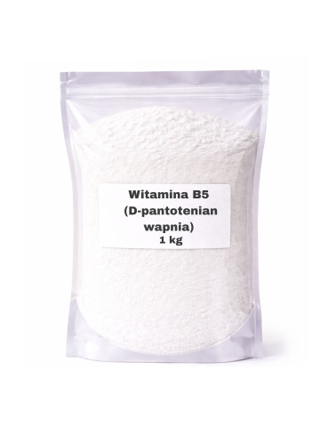 LIPHARMIS Witamina B5 (D-pantotenian wapnia) proszek 1kg