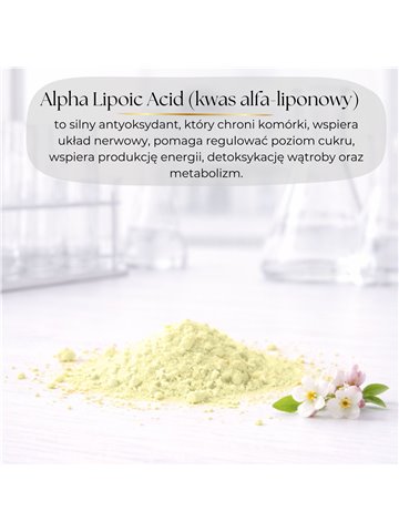 LIPHARMIS Kwas alfa-liponowy (98%) proszek 100g