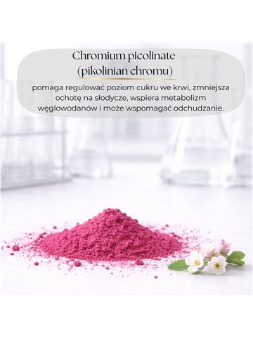 LIPHARMIS Pikolinian chromu proszek 100g